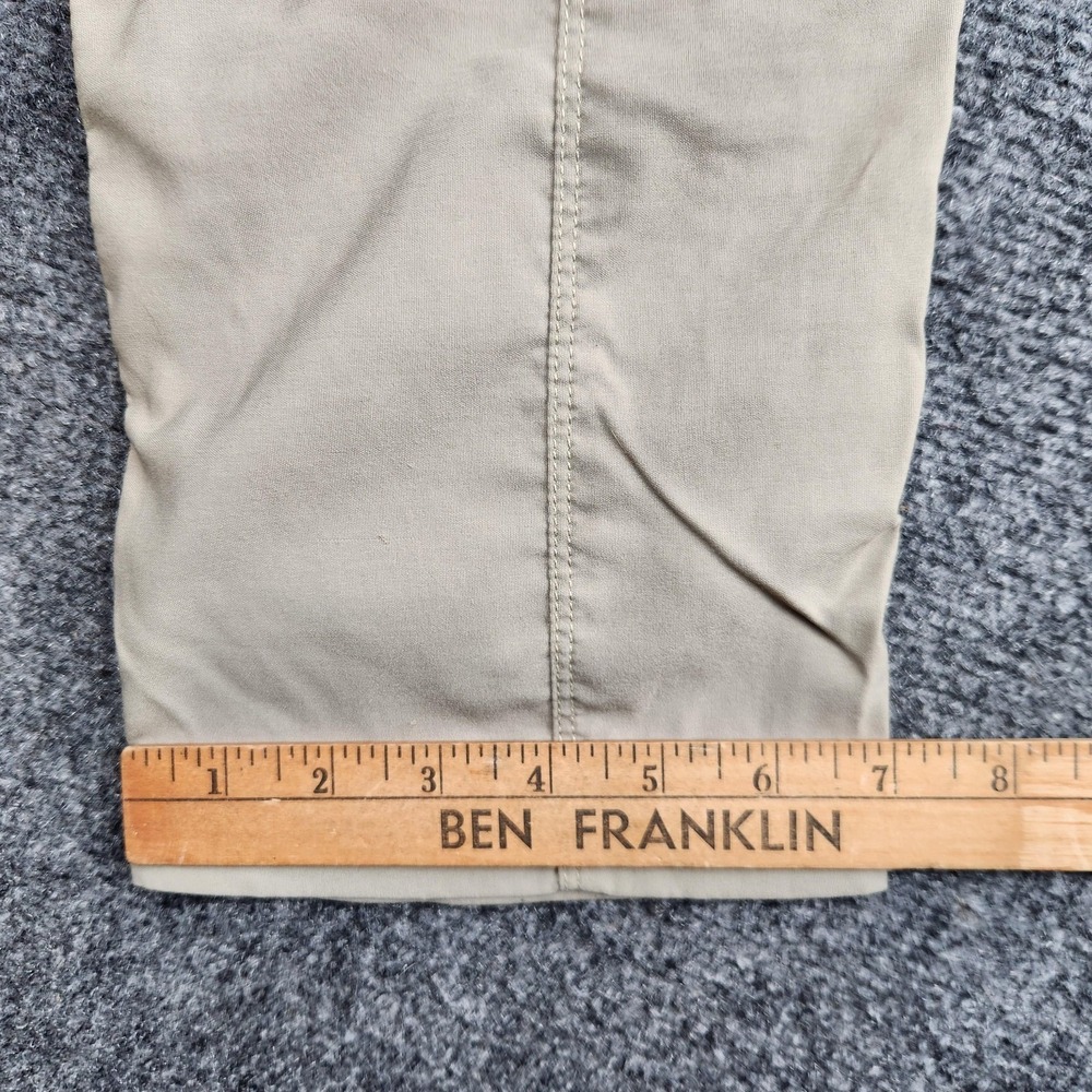 Duluth Trading Co Dry on The Fly Pants Womens 8x33 Beige Stretch Hiking Outdoor - Picture 9 of 10